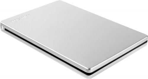 Жесткий диск Toshiba USB 3.0 2Tb HDTD320ES3EA Canvio Slim 2.5" серебристый фото 2