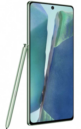 Смартфон Samsung SM-N980F Galaxy Note 20 256Gb 8Gb зеленый моноблок 3G 4G 2Sim 6.7" 1080x2400 Android 10.0 64Mpix 802.11 a/b/g/n/ac/ax NFC GPS GSM900/1800 GSM1900 TouchSc Ptotect MP3 фото 4