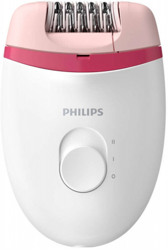 Эпилятор Philips BRP506/00 скор.:2 насад.:1 от электр.сети белый/красный фото 2