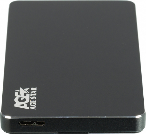 Внешний корпус для HDD/SSD AgeStar 3UB2AX2 SATA I/II/III USB3.0 алюминий черный 2.5" фото 5