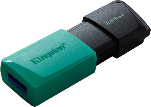 Флеш Диск Kingston 256GB DataTraveler Exodia M DTXM/256GB USB3.0 черный/зеленый фото 2