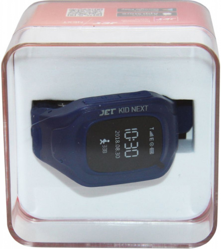 Смарт-часы Jet Kid Next 54мм 0.64" OLED черный (NEXT DARK BLUE) фото 2