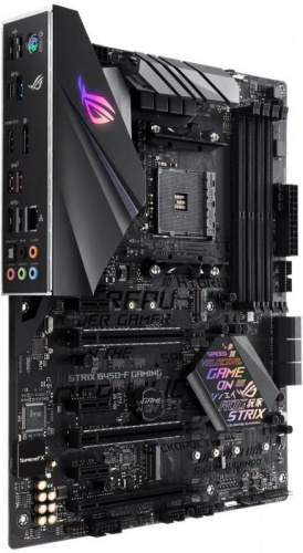 Материнская плата Asus ROG STRIX B450-F GAMING Soc-AM4 AMD B450 4xDDR4 ATX AC`97 8ch(7.1) GbLAN RAID+HDMI+DP фото 5