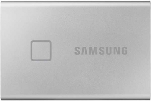 Накопитель SSD Samsung USB-C 1Tb MU-PC1T0S/WW T7 Touch 1.8" серый фото 5
