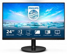 Монитор Philips 23.8" 241V8L(00/01) черный VA LED 16:9 HDMI матовая 250cd 178гр/178гр 1920x1080 75Hz FreeSync VGA FHD 3.03кг