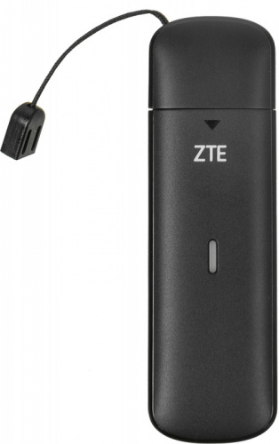 Модем 2G/3G/4G ZTE MF833N USB Firewall +Router внешний черный фото 2