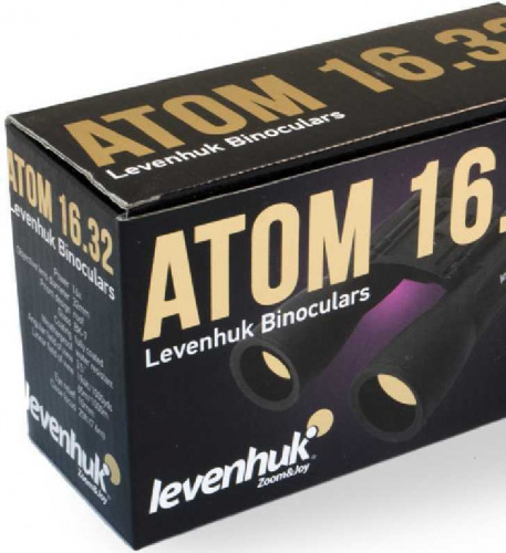 Бинокль Levenhuk 16-16x 32мм Atom 16x32 черный (67678) фото 4