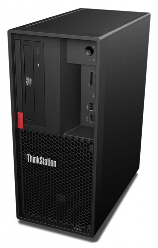 ПК Lenovo ThinkStation P330 MT i7 8700 (3.2)/16Gb/SSD256Gb/P620 2Gb/DVDRW/Windows 10 Professional 64/GbitEth/250W/клавиатура/мышь/черный фото 5