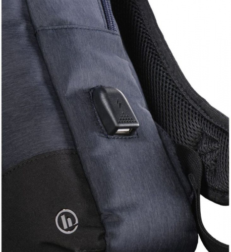 Рюкзак для ноутбука 15.6" Hama Manchester синий полиэстер (00101826) фото 4