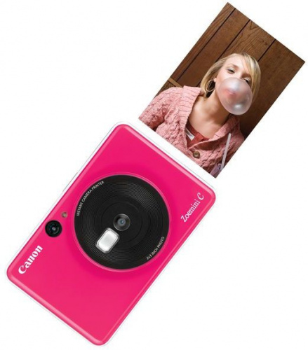 Фотоаппарат Canon Zoemini C розовый 5Mpix microSDXC 50minF/Li-Ion фото 4