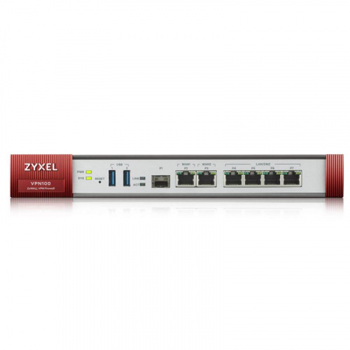Межсетевой экран Zyxel ZyWALL VPN100 (VPN100-RU0101F) 10/100/1000BASE-TX/SFP фото 2