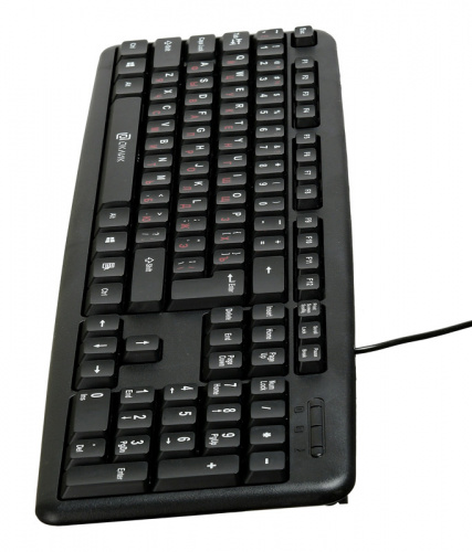 Клавиатура Оклик 90MV2 черный USB фото 9