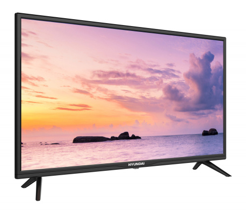 Телевизор LED Hyundai 32" H-LED32ET3011 черный HD READY 60Hz DVB-T2 DVB-C DVB-S2 USB (RUS) фото 2