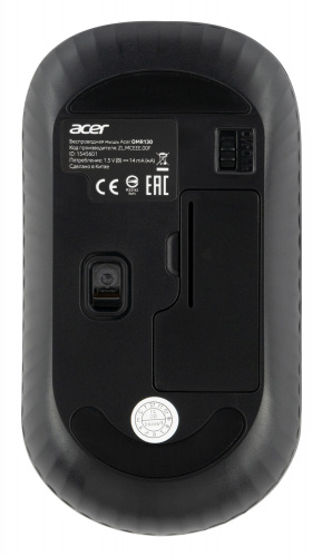 Мышь Acer OMR130 черный оптическая (1200dpi) беспроводная USB (3but) фото 9