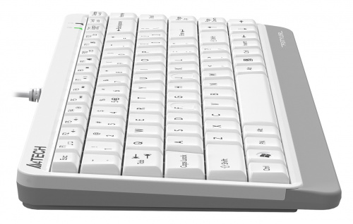 Клавиатура A4Tech Fstyler FKS11 белый/серый USB фото 2