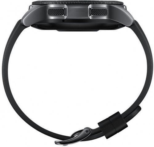 Смарт-часы Samsung Galaxy Watch 42мм 1.2" Super AMOLED черный (SM-R810NZKASER) фото 2