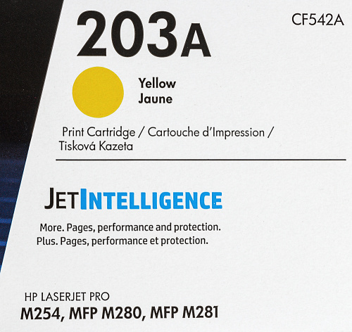 Картридж лазерный HP 203A CF542A желтый (1300стр.) для HP M254/280/281 фото 2