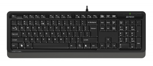 Клавиатура + мышь A4Tech Fstyler F1010 клав:черный/серый мышь:черный/серый USB Multimedia (F1010 GREY) фото 11