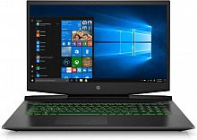 Ноутбук HP Pavilion Gaming 17-cd1050ur Core i5 10300H/8Gb/SSD512Gb/NVIDIA GeForce GTX 1650 4Gb/17.3"/IPS/FHD (1920x1080)/Windows 10/black/green/WiFi/BT/Cam