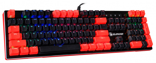 Клавиатура A4Tech Bloody B820N механическая черный/красный USB for gamer LED (B820N ( BLACK + RED)) фото 2