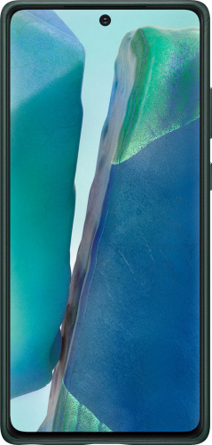 Чехол (клип-кейс) Samsung для Samsung Galaxy Note 20 Leather Cover зеленый (EF-VN980LGEGRU) фото 5