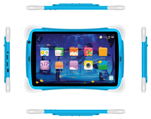 Планшет Digma CITI Kids 10 MT8321 (1.3) 4C RAM2Gb ROM32Gb 10.1" IPS 1280x800 3G Android 10.0 голубой 2Mpix 0.3Mpix BT WiFi Touch microSDHC 64Gb minUSB 5000mAh фото 3