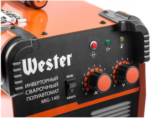 Сварочный аппарат Wester MIG-140i инвертор MIG-MAG/ММА 4.7кВт фото 6