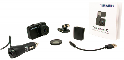 Видеорегистратор TrendVision X3 CPL черный 1080x1920 150гр. GPS NT96672 фото 6