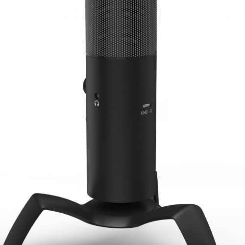 Микрофон проводной Hama Stream 750 HD Illuminated 2.5м черный фото 3