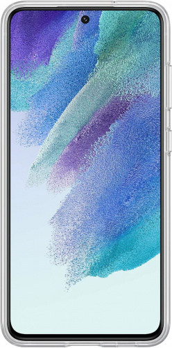 Чехол (клип-кейс) Samsung для Samsung Galaxy S21 FE Slim Strap Cover белый (EF-XG990CWEGRU) фото 4