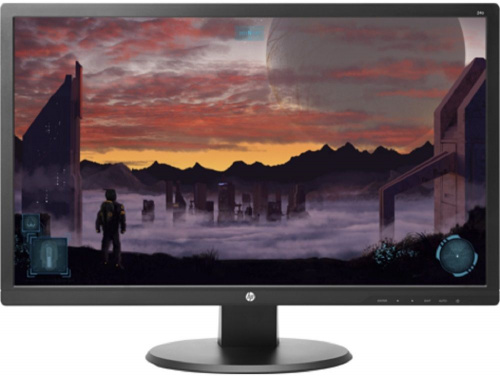 Монитор HP 24" 24o черный TN LED 1ms 16:9 DVI HDMI матовая 1000:1 250cd 170гр/160гр 1920x1080 D-Sub FHD 3.39кг