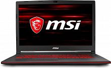 Ноутбук MSI GL73 8RD-248XRU Core i5 8300H/8Gb/1Tb/nVidia GeForce GTX 1050 Ti 4Gb/17.3"/FHD (1920x1080)/Free DOS/black/WiFi/BT/Cam
