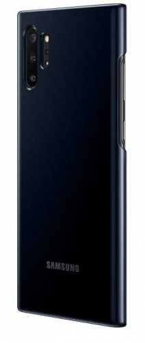 Чехол (клип-кейс) Samsung для Samsung Galaxy Note 10+ LED Cover черный (EF-KN975CBEGRU) фото 4