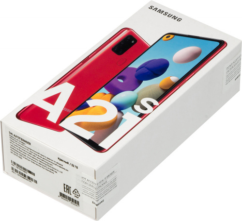 Смартфон Samsung SM-A217F Galaxy A21s 32Gb 3Gb красный моноблок 3G 4G 2Sim 6.5" 720x1600 Android 10 48Mpix 802.11 a/b/g/n/ac NFC GPS GSM900/1800 GSM1900 TouchSc MP3 microSD max512Gb фото 9