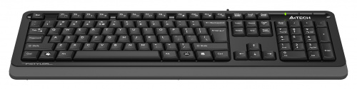 Клавиатура A4Tech Fstyler FKS10 черный/серый USB фото 3