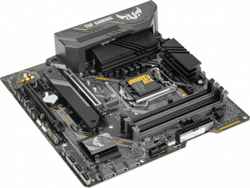 Материнская плата Asus TUF GAMING B460M-PLUS Soc-1200 Intel B460 4xDDR4 mATX AC`97 8ch(7.1) GbLAN RAID+DVI+HDMI+DP фото 6
