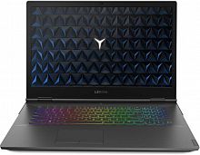Ноутбук Lenovo Legion Y740-17IRHg Core i7 9750H/16Gb/1Tb/SSD1Tb/nVidia GeForce RTX 2070 MAX Q 8Gb/17.3"/IPS/FHD (1920x1080)/Free DOS/black/WiFi/BT/Cam