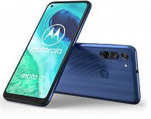 Смартфон Motorola G8 64Gb 4Gb синий моноблок 3G 4G 2Sim 6.4" 720x1560 Android 10.0 16Mpix 802.11 b/g/n GPS GSM900/1800 GSM1900 MP3 FM A-GPS microSD max512Gb