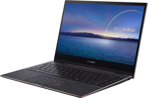 Трансформер Asus ZenBook Flip S UX371EA-HL152T Core i5 1135G7 8Gb SSD512Gb Intel Iris Xe graphics 13.3" OLED Touch UHD (3840x2160) Windows 10 black WiFi BT Cam фото 5