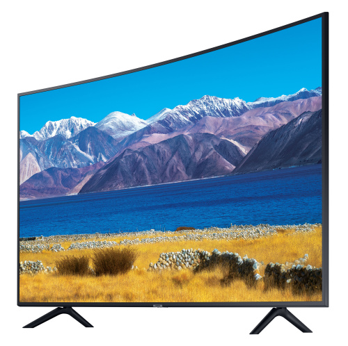 Телевизор LED Samsung 65" UE65TU8300UXRU 8 черный/CURVED/Ultra HD/50Hz/DVB-T2/DVB-C/DVB-S2/USB/WiFi/Smart TV (RUS)
