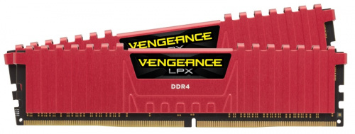 Память DDR4 2x8Gb 2400MHz Corsair CMK16GX4M2A2400C16R Vengeance LPX RTL PC4-19200 CL16 DIMM 288-pin 1.2В