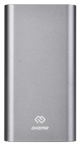 Мобильный аккумулятор Digma DG-ME-15000 Li-Pol 15000mAh 3A темно-серый 1xUSB фото 3