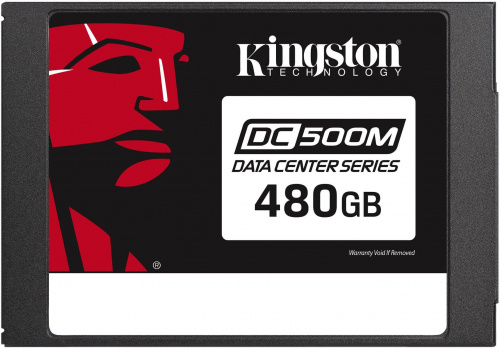 Накопитель SSD Kingston SATA III 480GB SEDC500M/480G DC500M 2.5" 1.3 DWPD