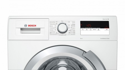 Стиральная машина Bosch Serie 4 WLL20166OE класс: A-20% загр.фронтальная макс.:6кг белый фото 2
