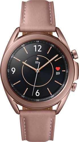 Смарт-часы Samsung Galaxy Watch 3 41мм 1.2" Super AMOLED бронзовый (SM-R850NZDACIS) фото 5