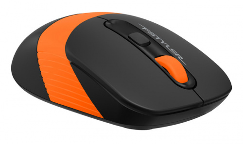 Мышь A4Tech Fstyler FG10S черный/оранжевый оптическая (2000dpi) silent беспроводная USB для ноутбука (4but) фото 7