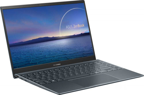Ноутбук Asus Zenbook UX425EA-KI965W Core i5 1135G7 16Gb SSD512Gb Intel Iris Xe graphics 14" IPS FHD (1920x1080) Windows 11 Home grey WiFi BT Cam Bag фото 4