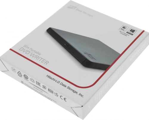 Привод DVD-RW LG GP57ES40 серебристый USB внешний RTL фото 10
