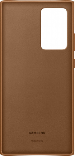 Чехол (клип-кейс) Samsung для Samsung Galaxy Note 20 Ultra Leather Cover коричневый (EF-VN985LAEGRU) фото 4