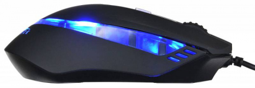 Мышь Оклик 715G черный/серебристый оптическая (3200dpi) USB (6but) фото 10
